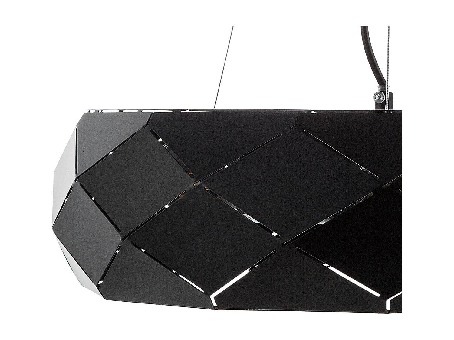 Lampe suspension noire CESANO