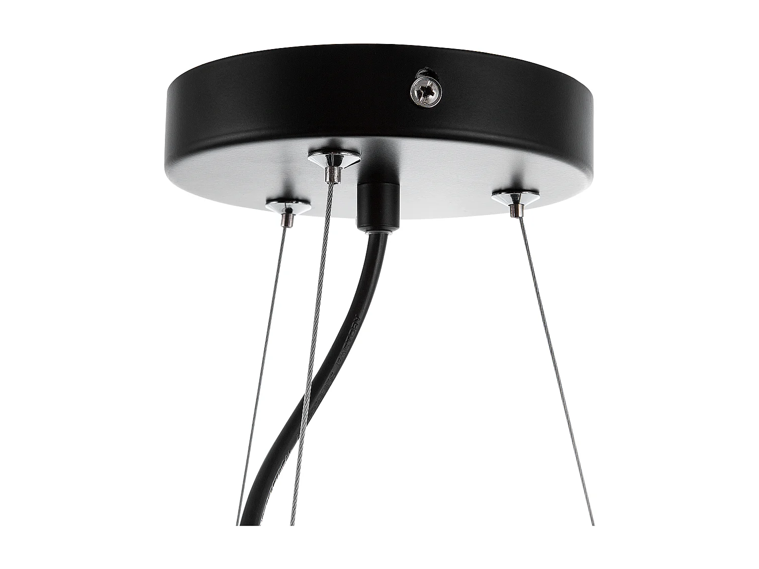 Lampe suspension noire CESANO