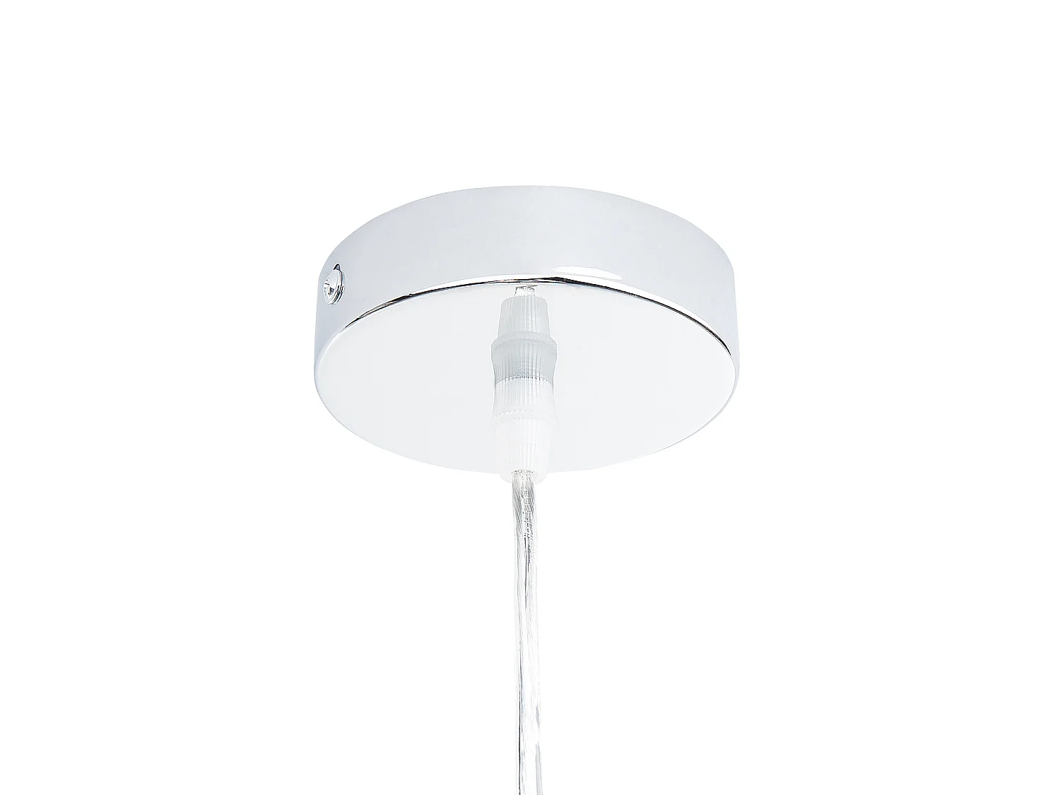 Rustikale Pendelleuchte offener Lampenschirm heller Holzfarbton Niari