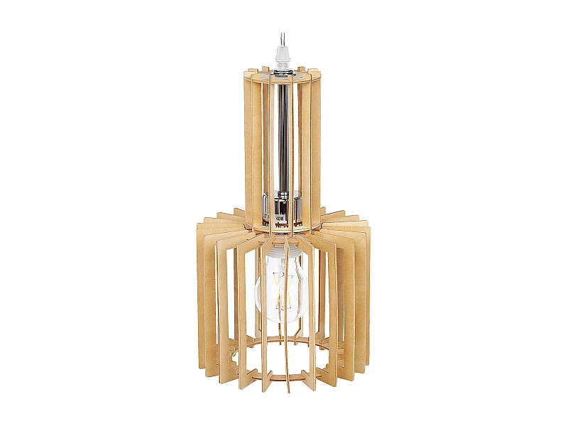 Lampe suspension NIARI Marron clair