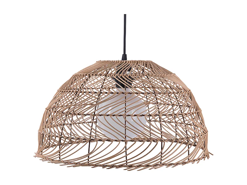 Lampadario SELENGE Rattan Marrone chiaro