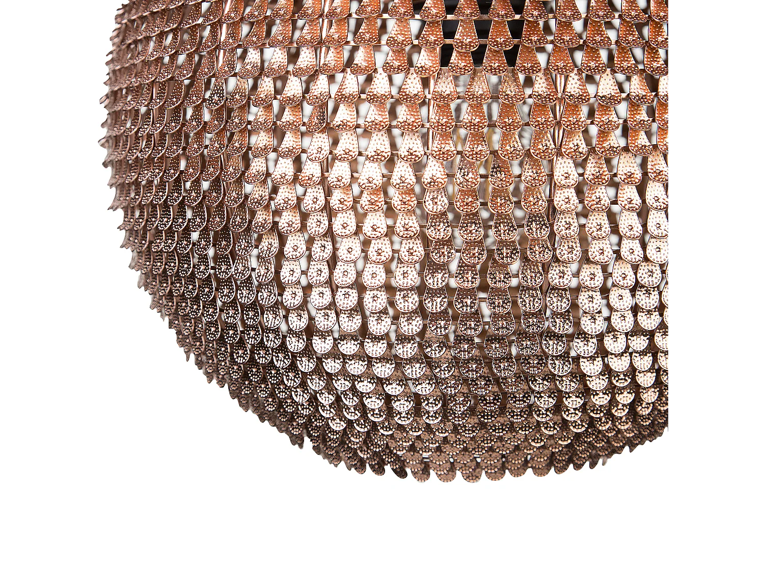 Lampadario SEINE Metallo Rame