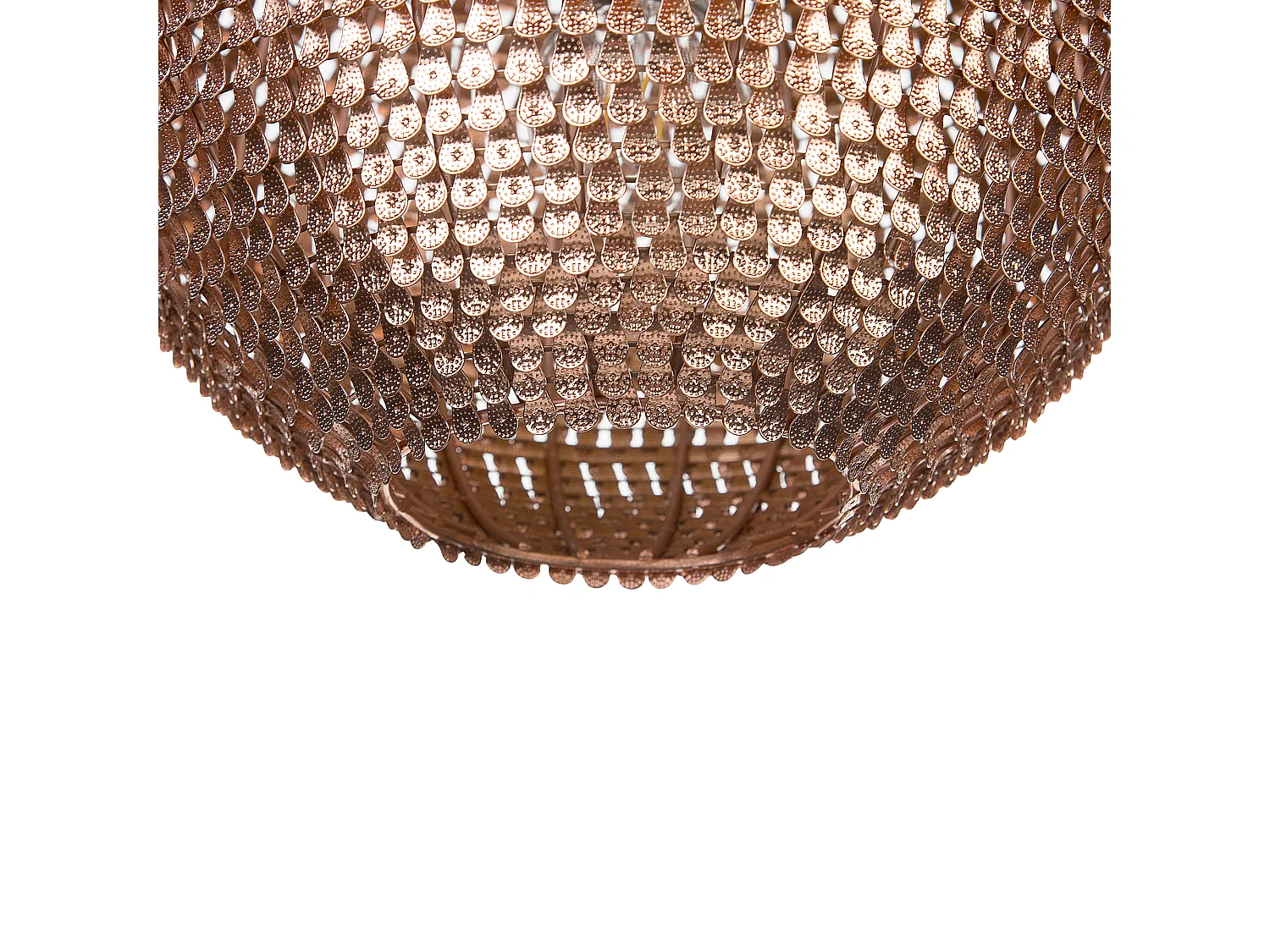 Lampe suspension SEINE Métal Cuivré