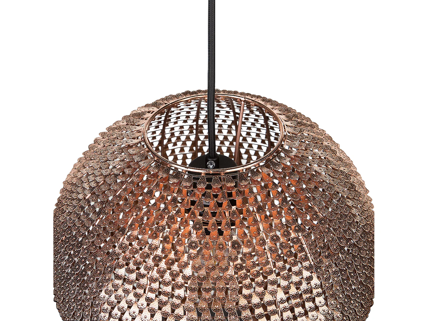 Lampe suspension SEINE Métal Cuivré