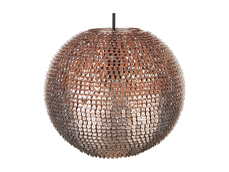 Lámpara colgante SEINE Metal Cobrizo