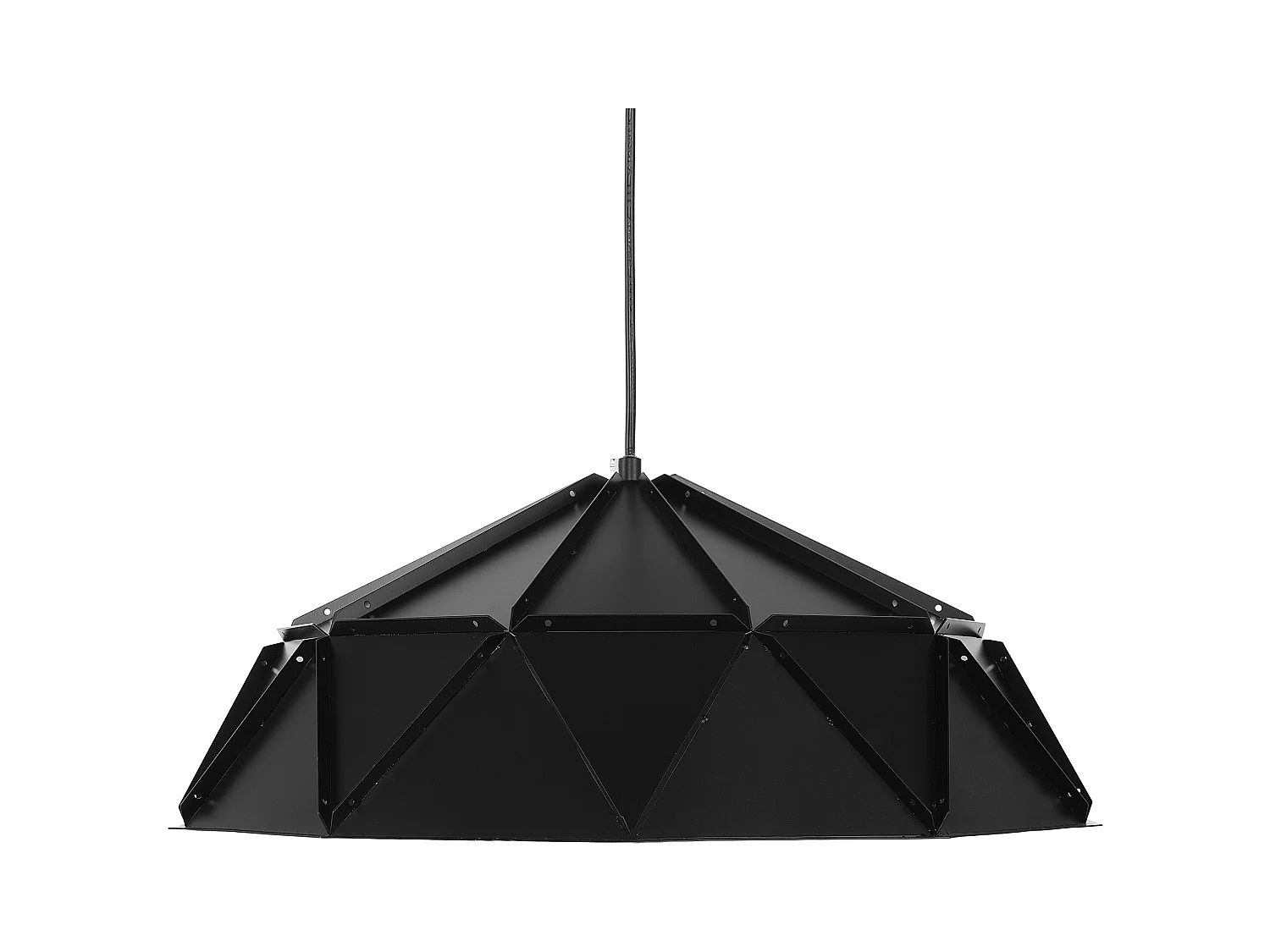 Lampe suspension SENIA Métal Noir
