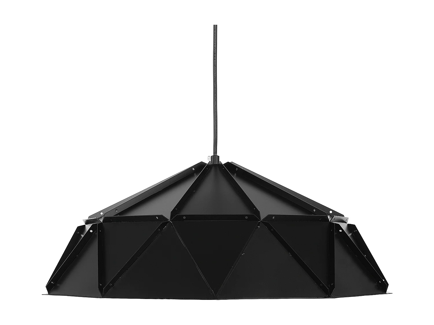 Lampe suspension SENIA Métal Noir