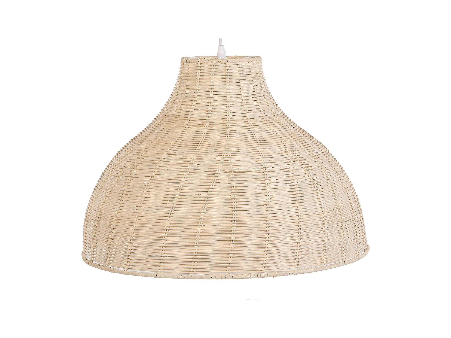 Lampe suspension MILLIAN Rotin Marron clair