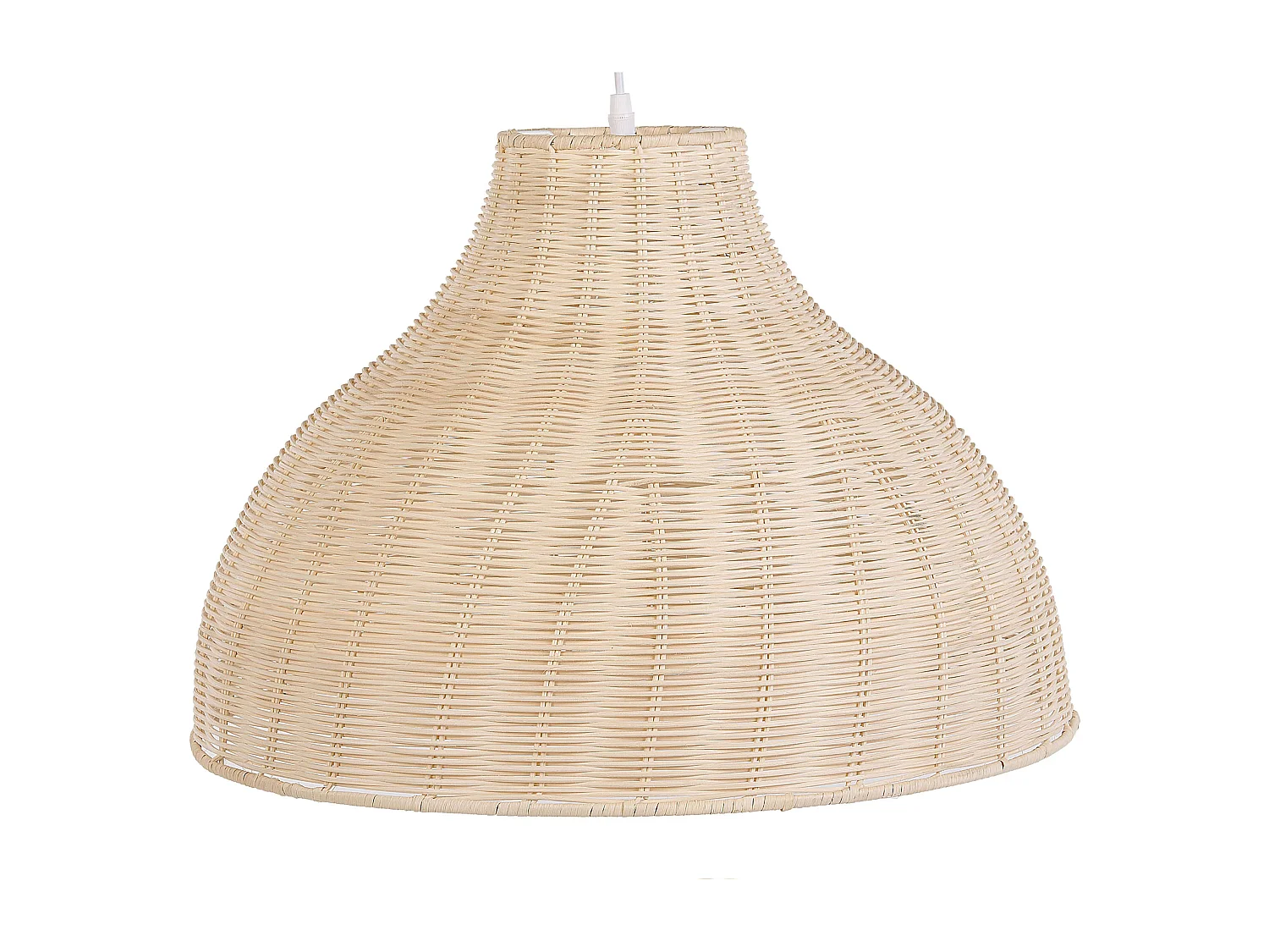Lampe suspension MILLIAN Rotin Marron clair