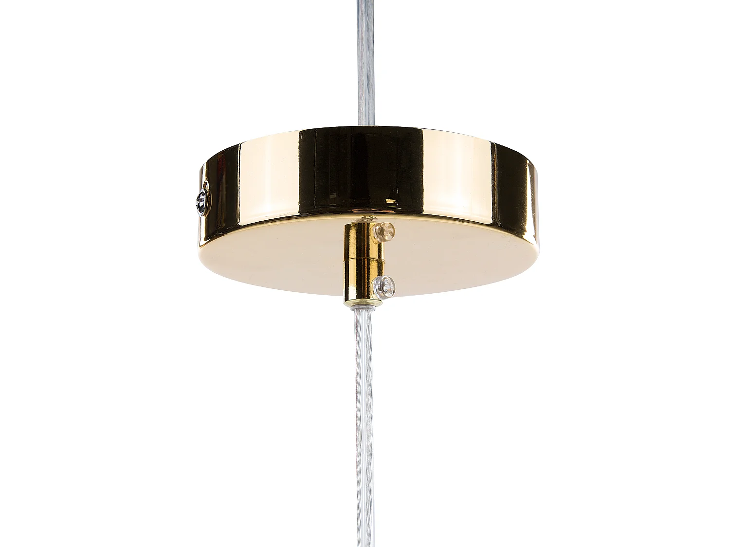 Lampe suspension CONCA Métal Doré