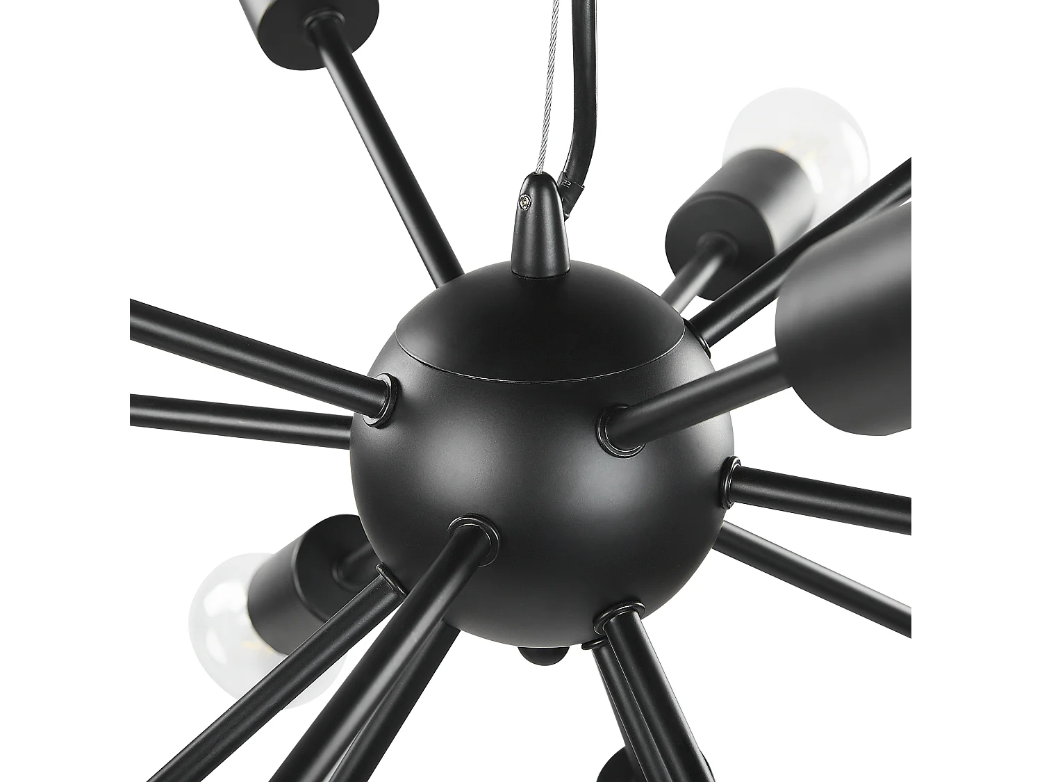 Pendant Lamp BALAGAS Metal Black