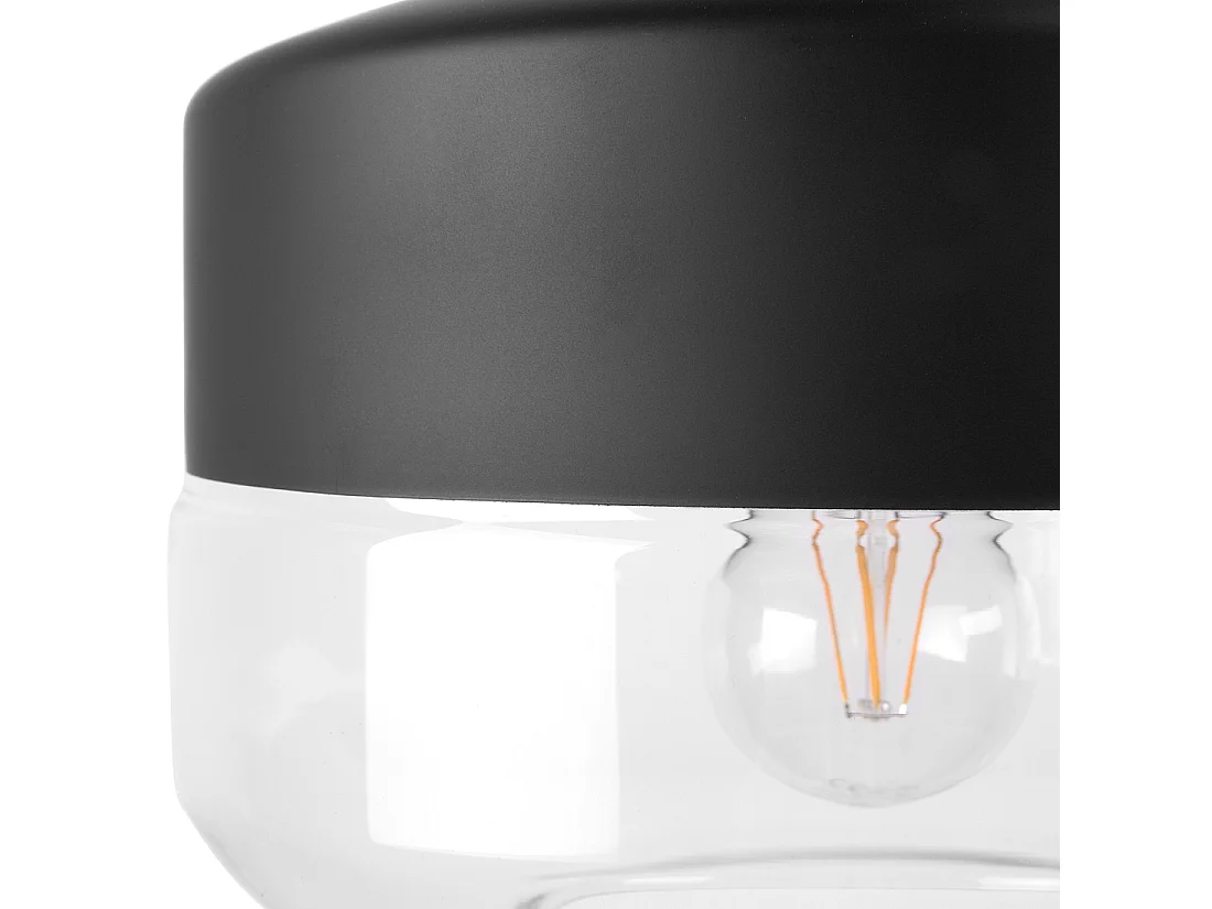 Hanglamp MURRAY Glas Zwart