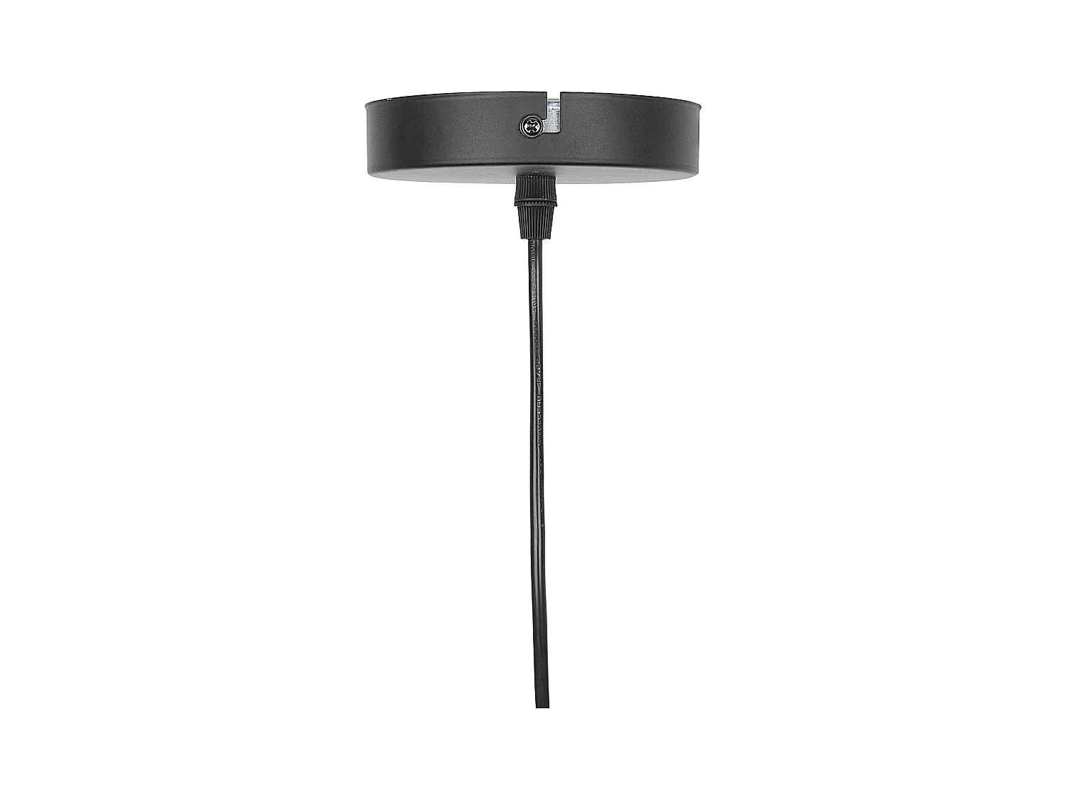 Lampe suspension MURRAY Verre Noir