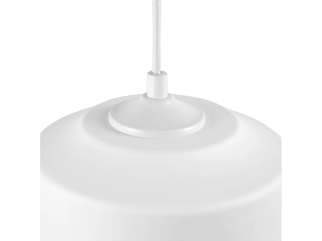 Lámpara colgante JURUA Vidrio Blanco