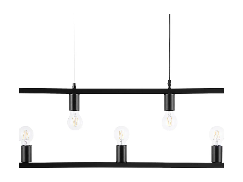 Lampadario BAYAS Metallo Nero