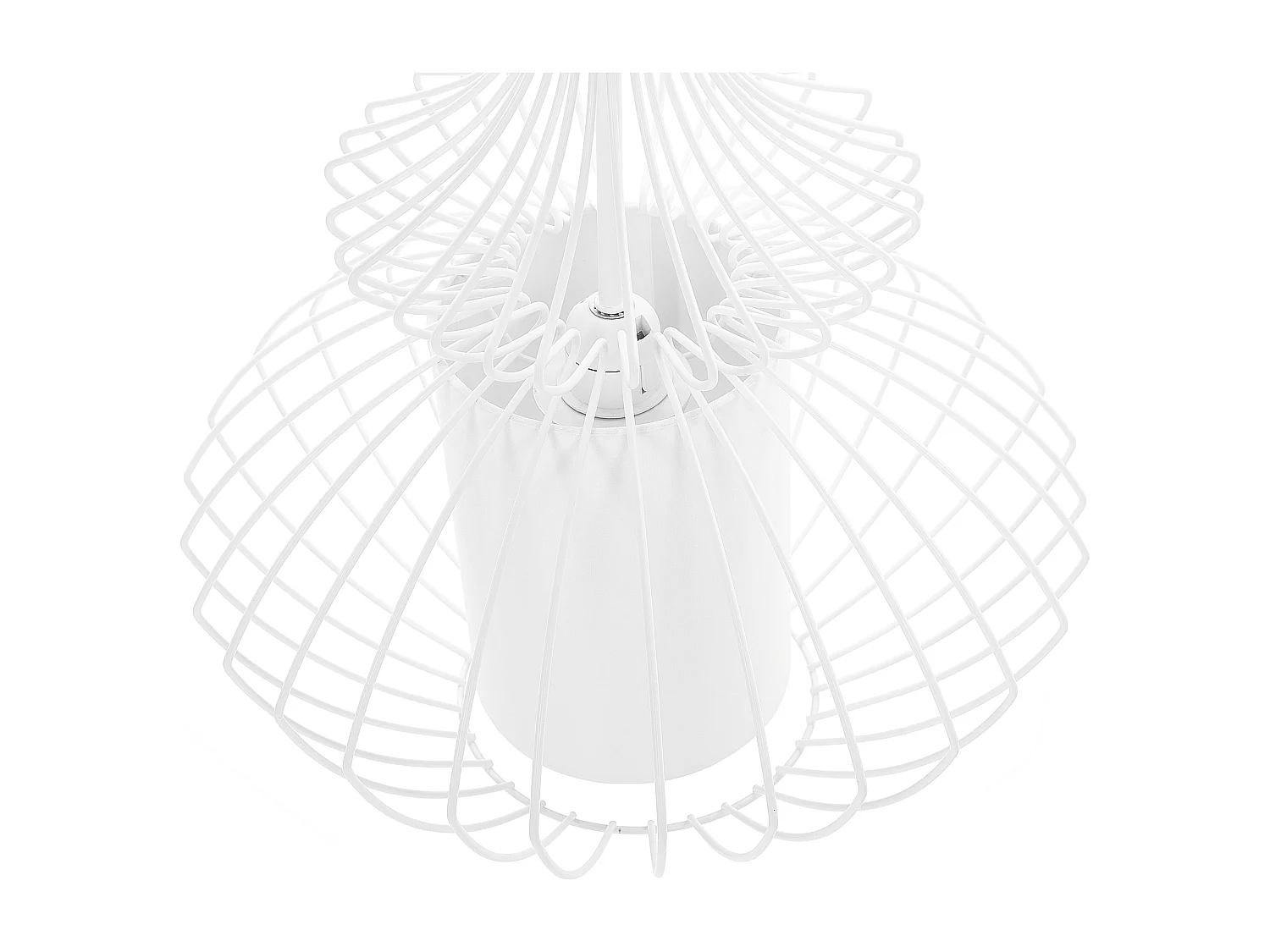 Lampadario KOLVA Metallo Bianco