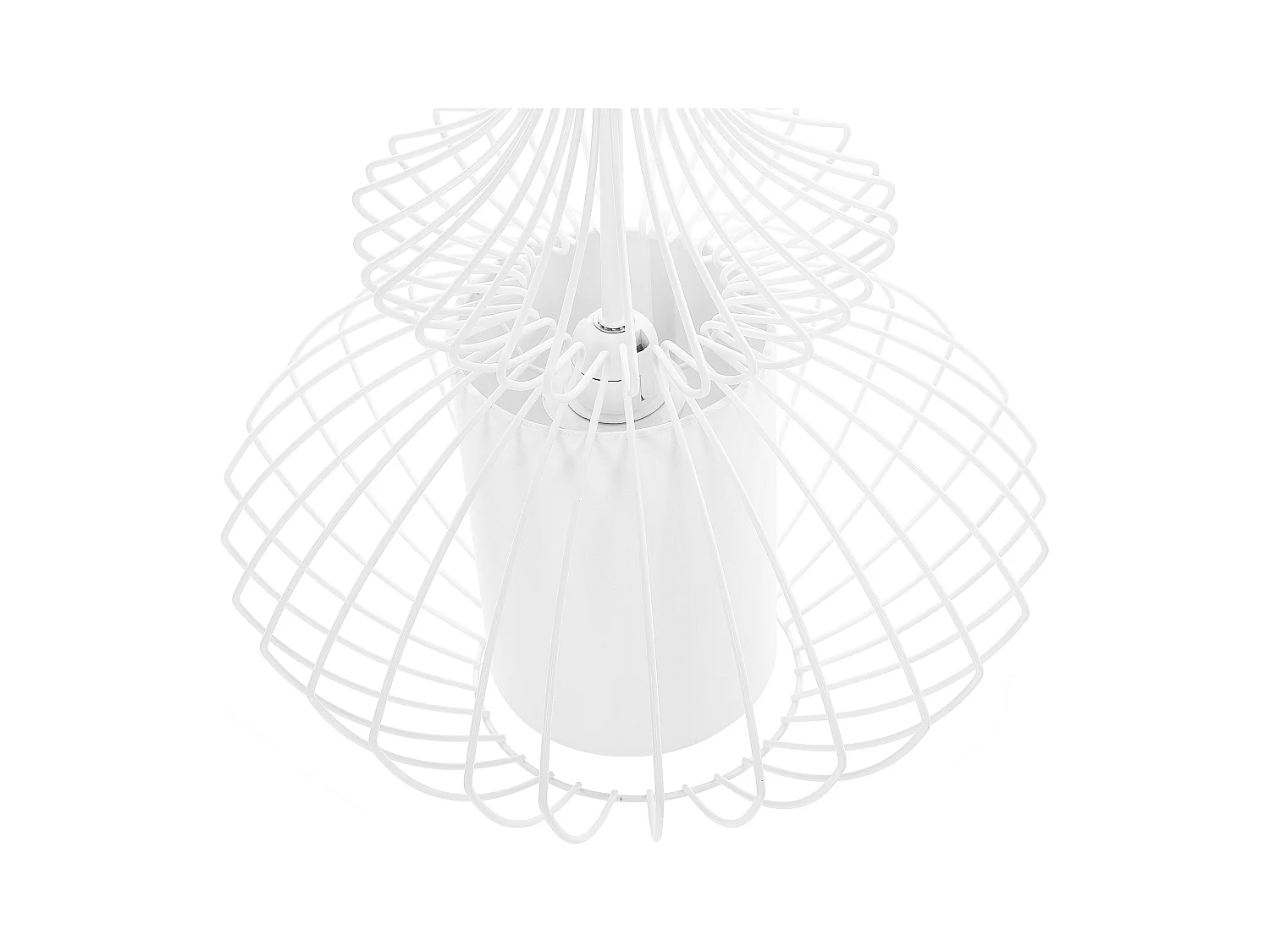Lampe suspension KOLVA Métal Blanc