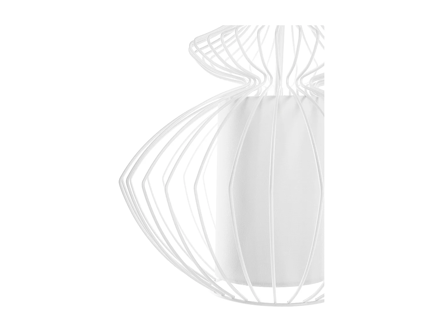 Lampadario KOLVA Metallo Bianco