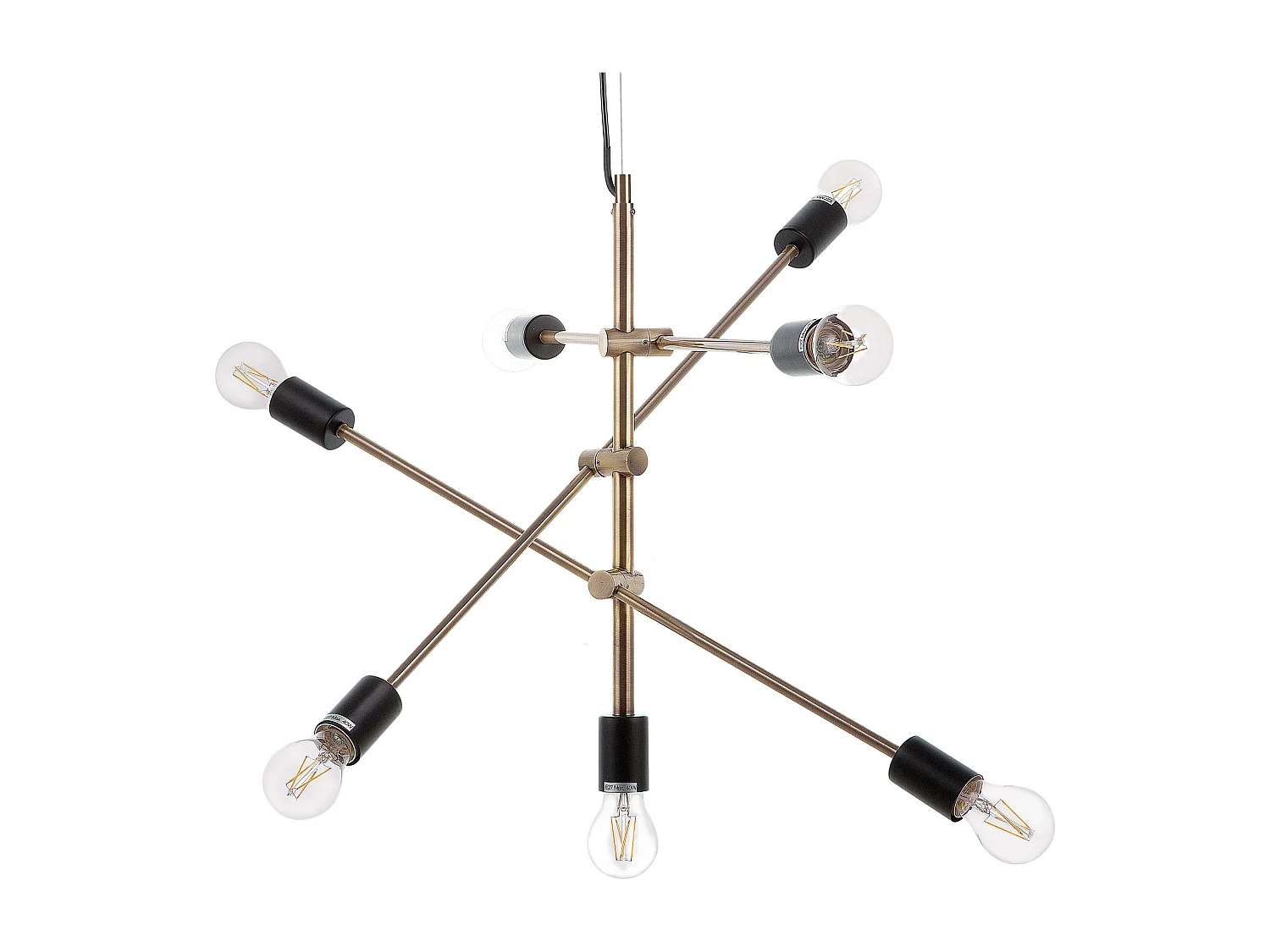 Lampe suspension CREMERA Métal Laiton
