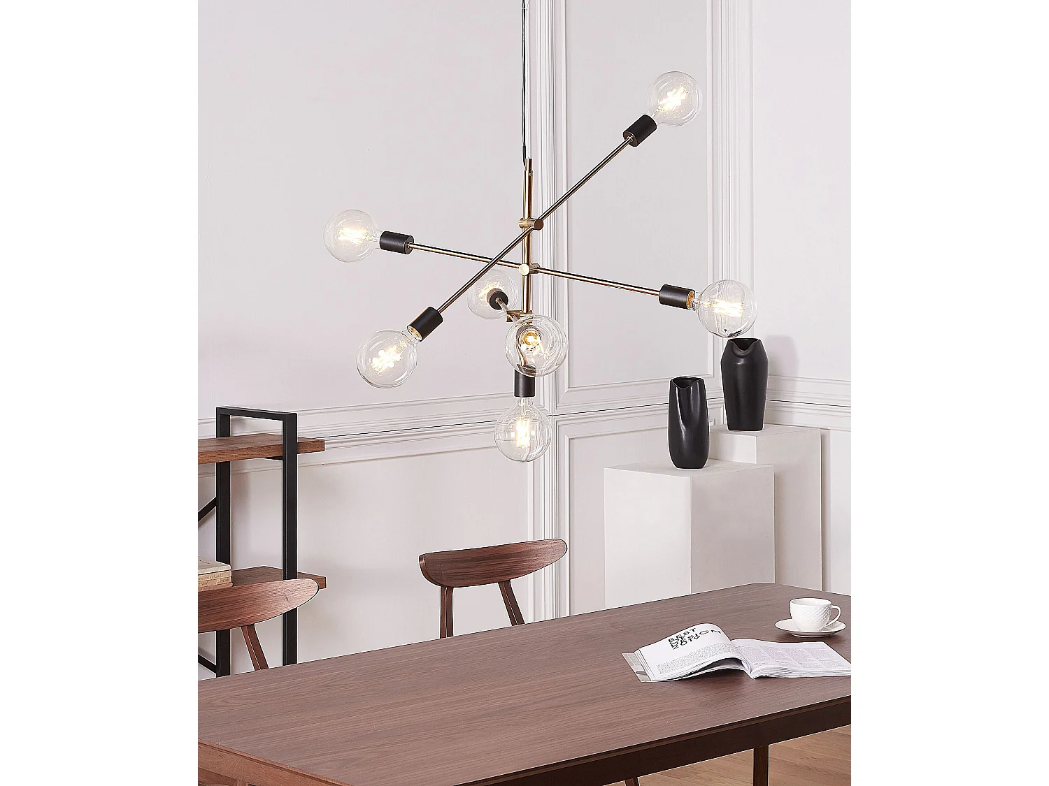 Lampe suspension CREMERA Métal Laiton