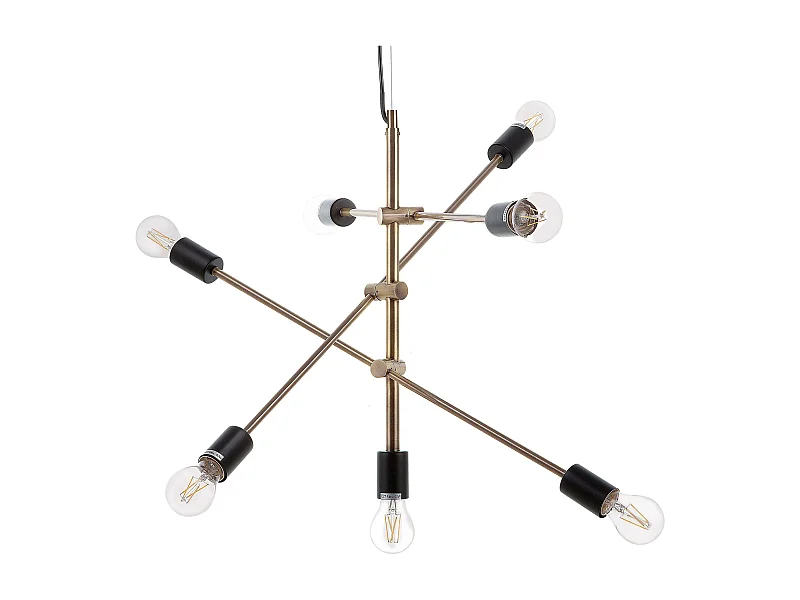 Lampe suspension CREMERA Métal Laiton
