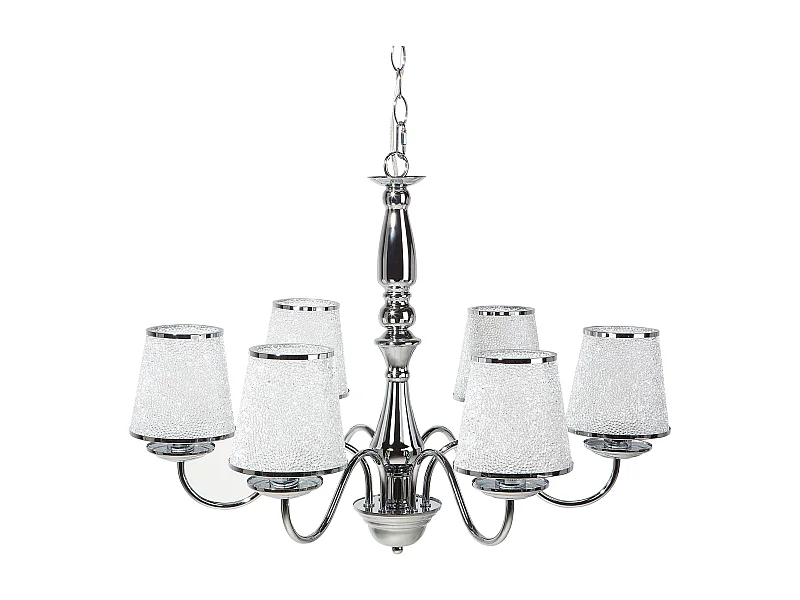 Lustre BRADANO Métal Argenté