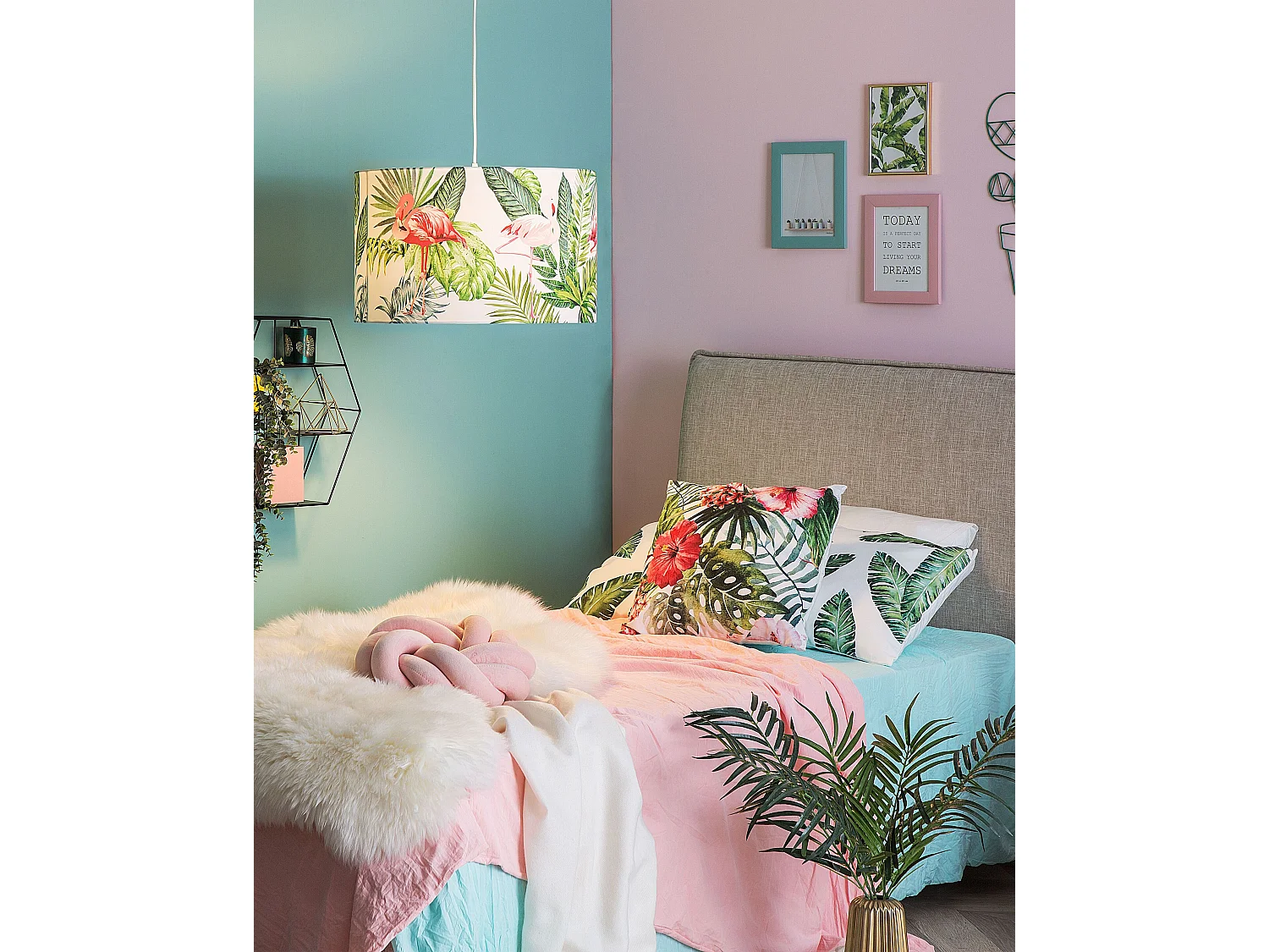 Hanglamp FLAMINGO Multicolor