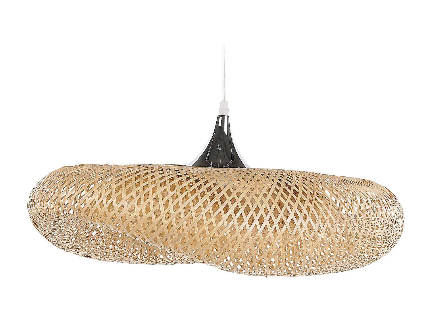 Hanglamp BOYNE Bamboehout Lichtbruin