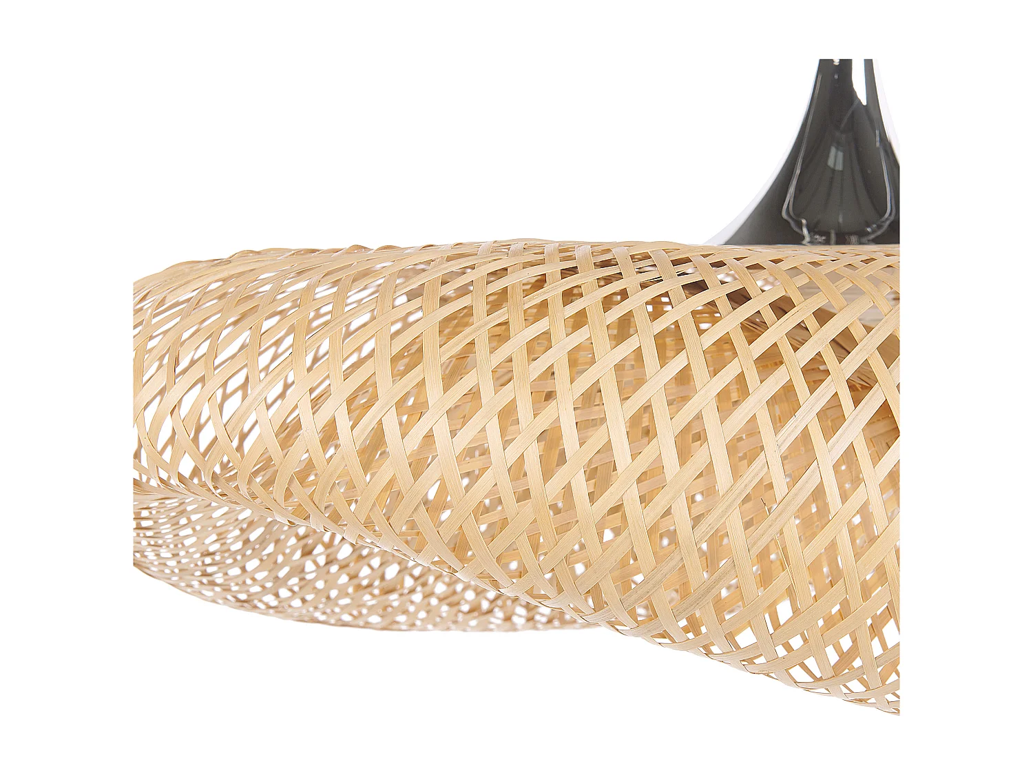 Hanglamp BOYNE Bamboehout Lichtbruin