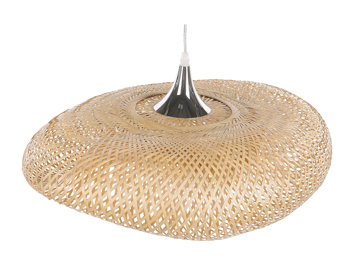 Lampe suspension BOYNE Bambou Marron clair