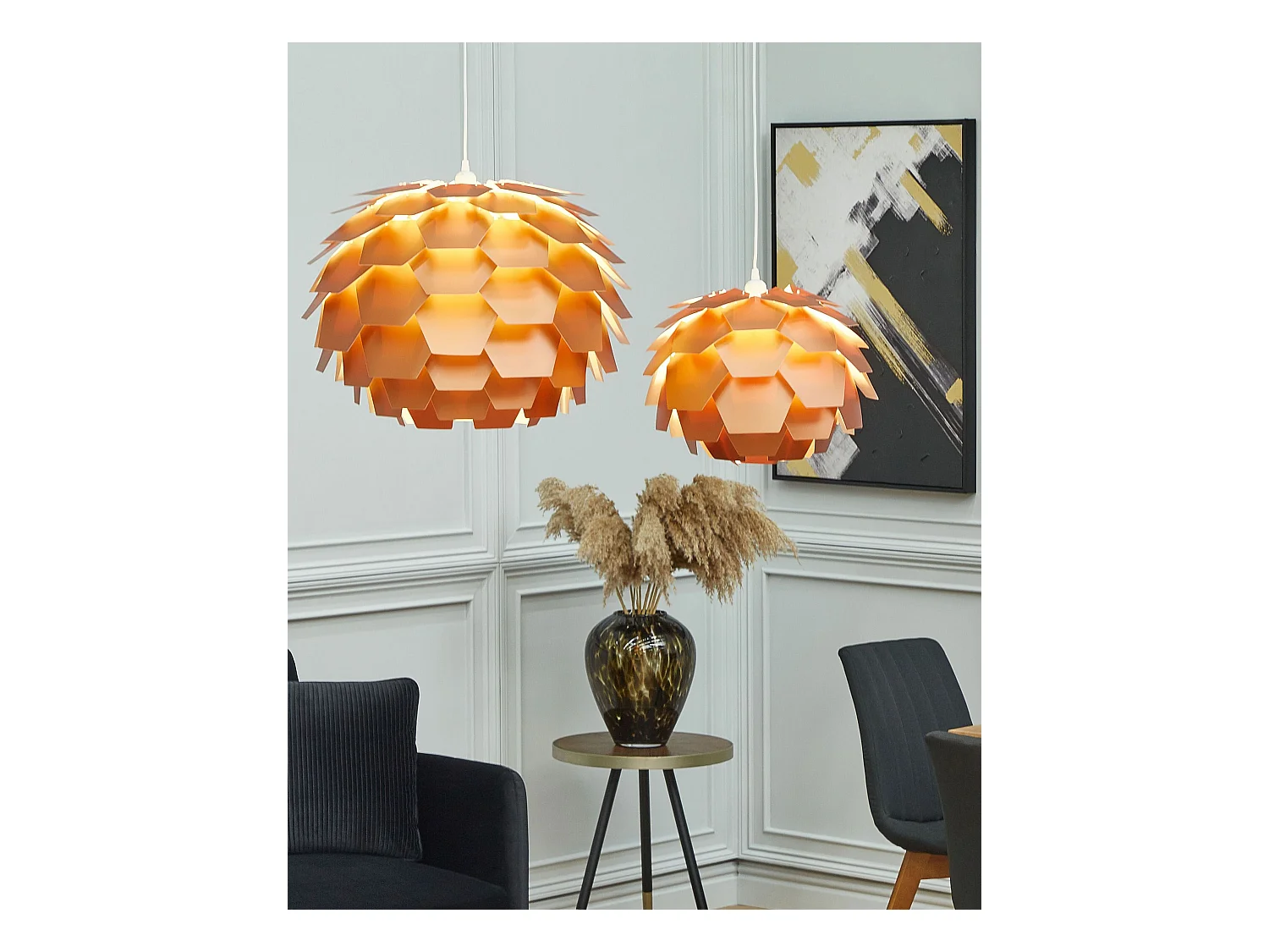 Lampe suspension SEGRE Cuivré