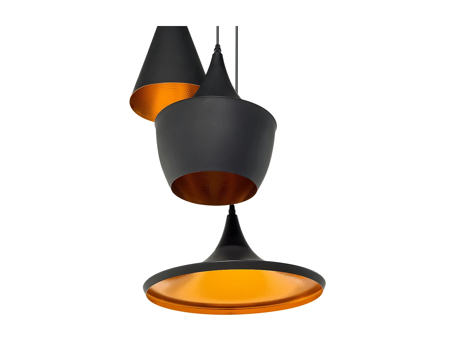 Lampe suspension noire CARSON
