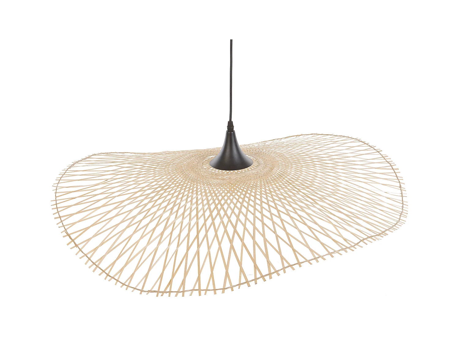 Lampa wisząca FLOYD Drewno bambusowe Jasnobrązowy