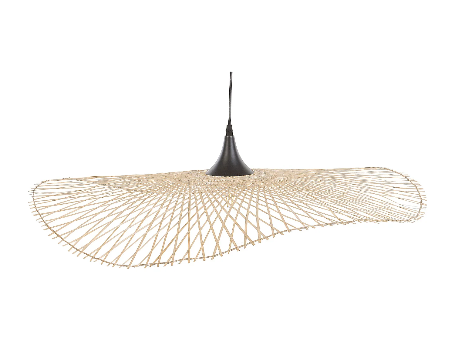 Lampe suspension FLOYD Bambou Marron clair