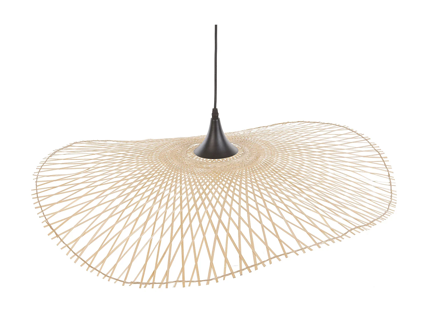Lampe suspension FLOYD Bambou Marron clair