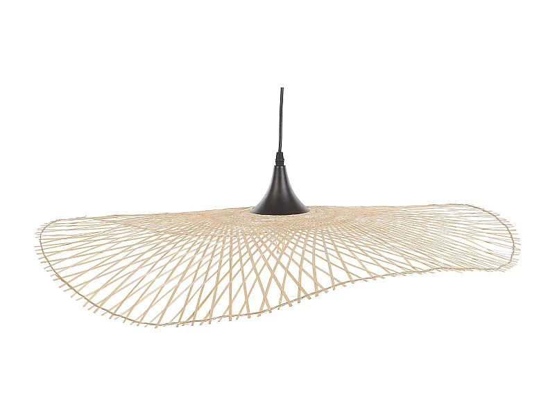 Lampe suspension FLOYD Bambou Marron clair