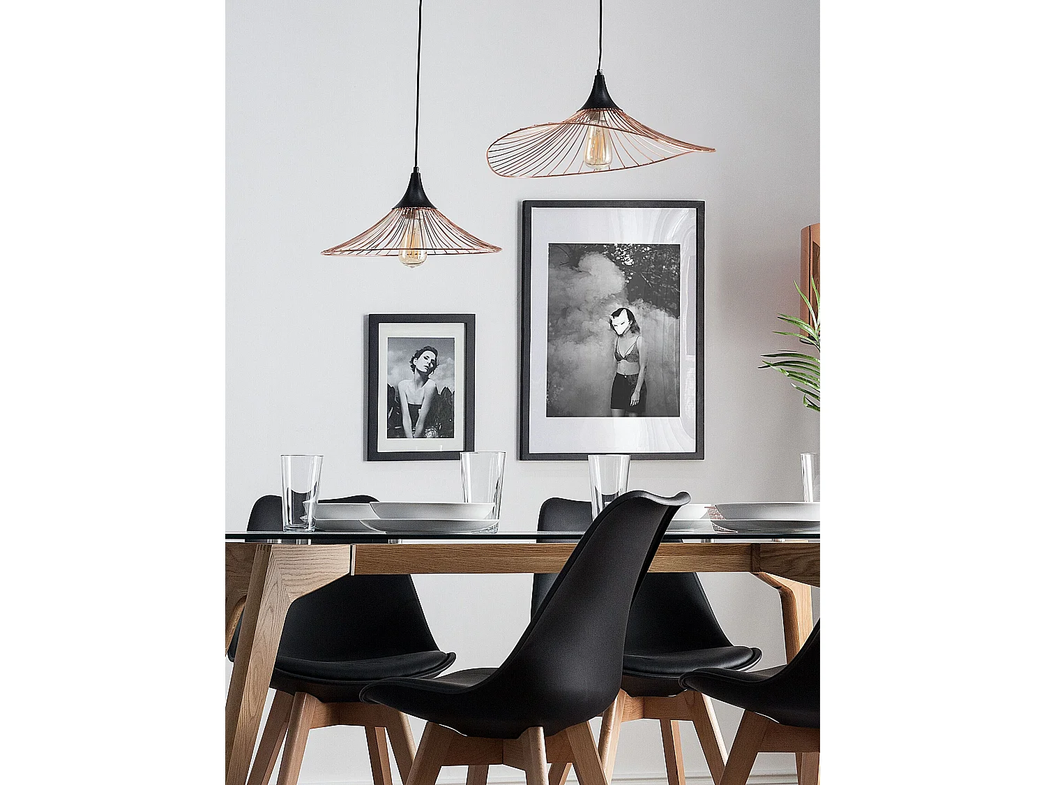 Lampe suspension MAZARO Métal Cuivré