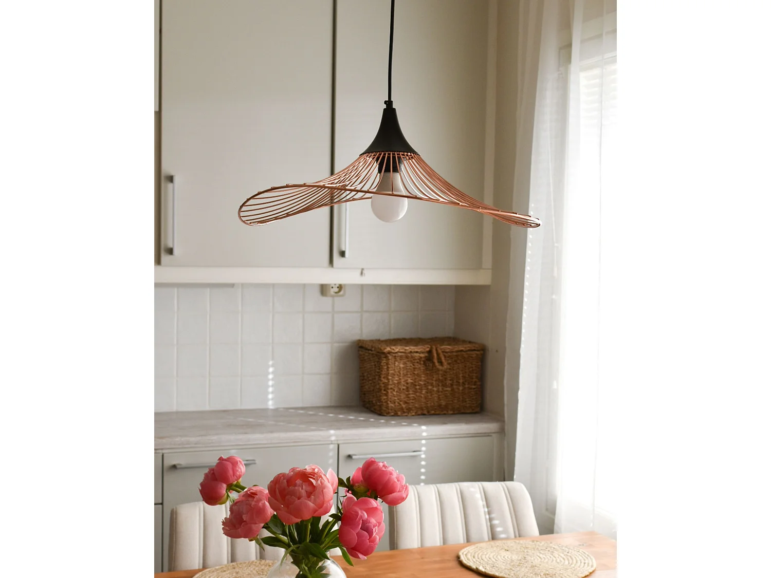 Hanglamp MAZARO Metaal Koper
