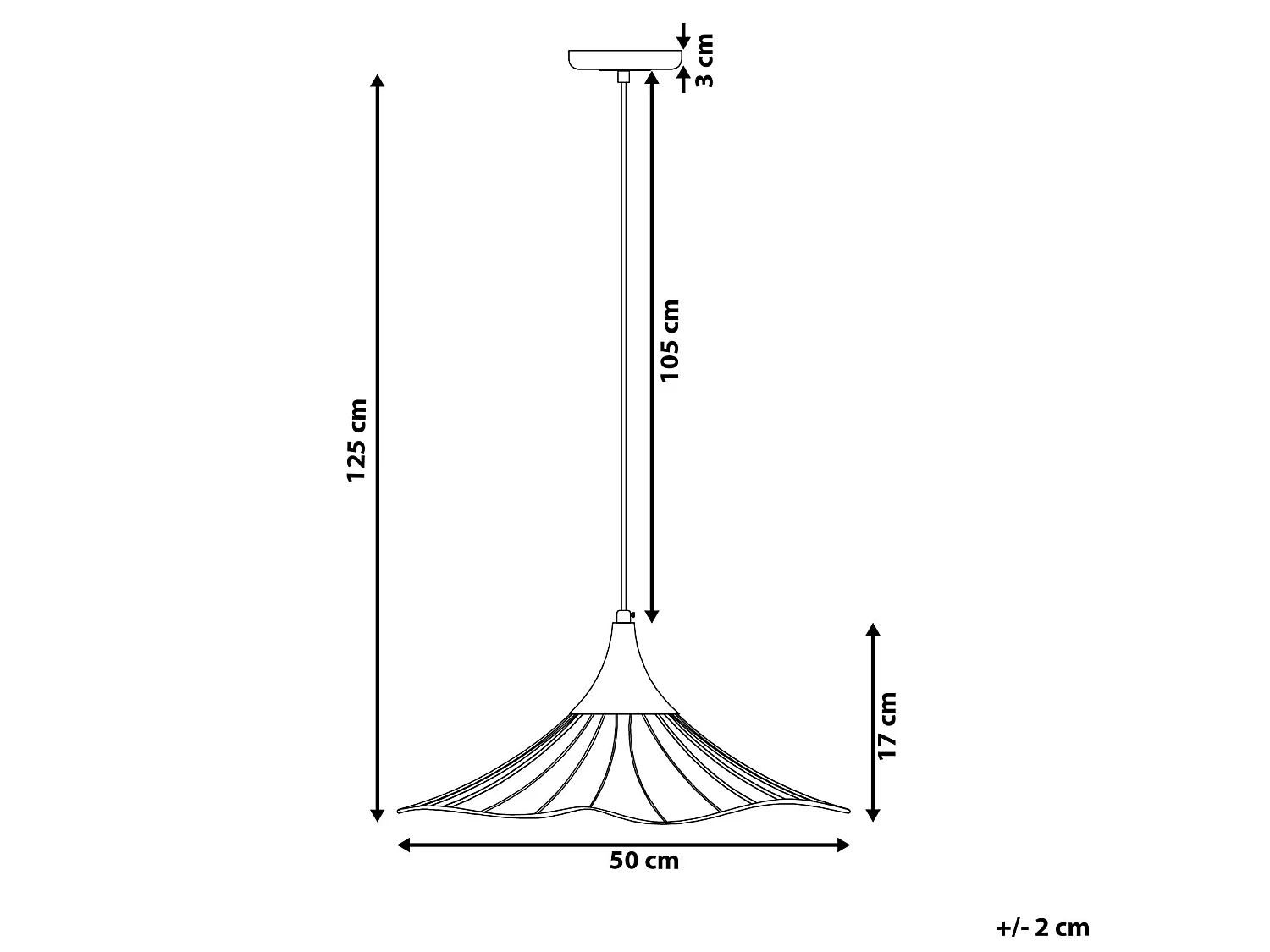 Pendant Lamp MAZARO Metal Copper
