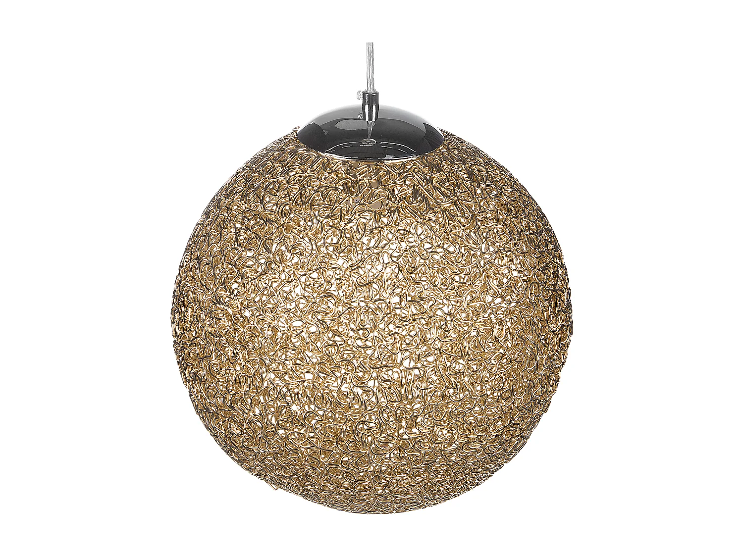 Lampe suspension TURAMA Métal Doré