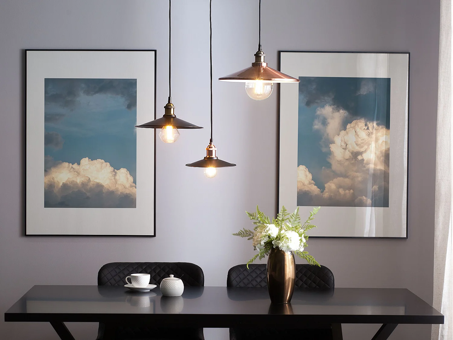 Lampadario SWIFT Metallo Rame