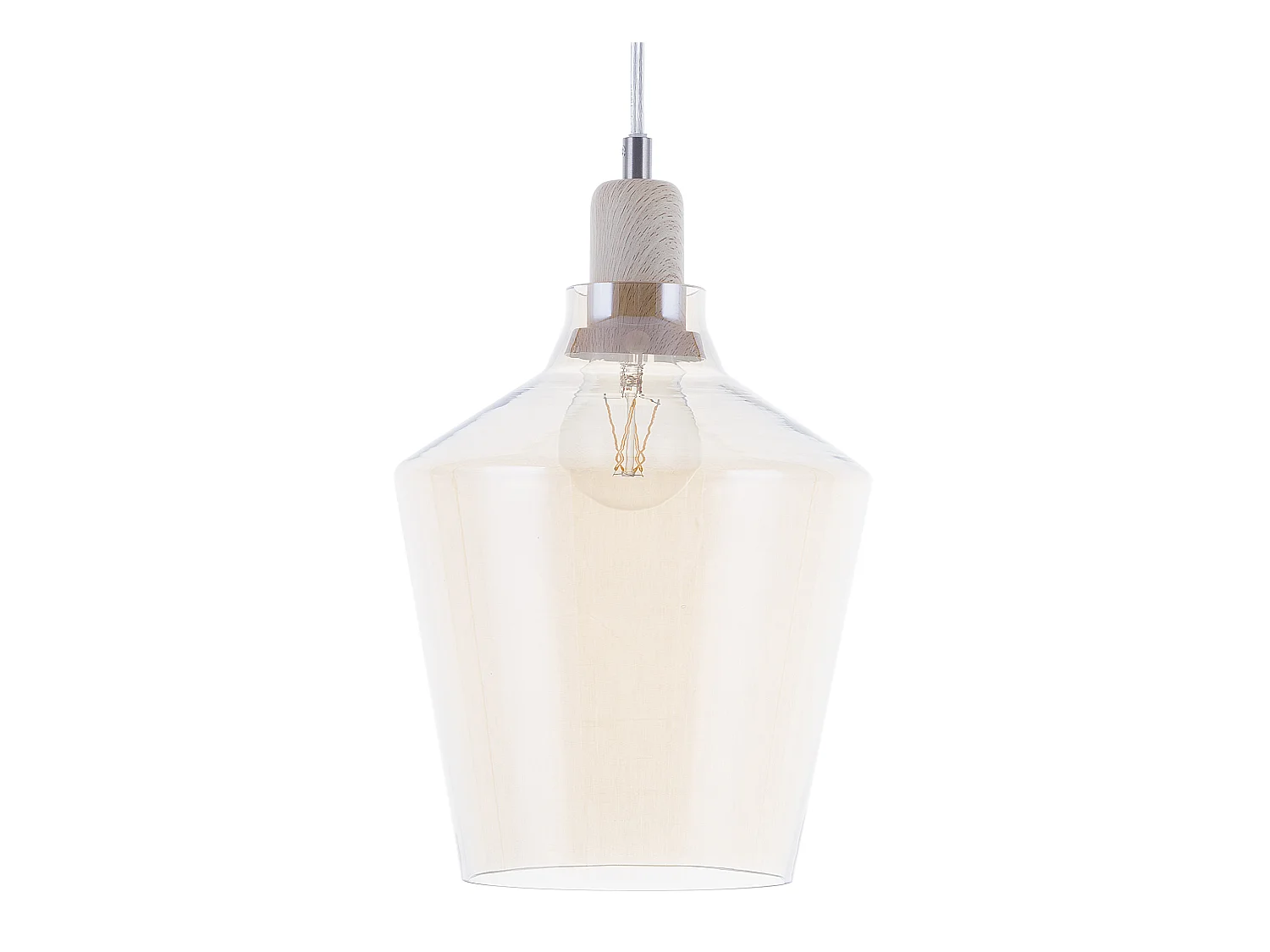 Lampadario SANTON Vetro Oro