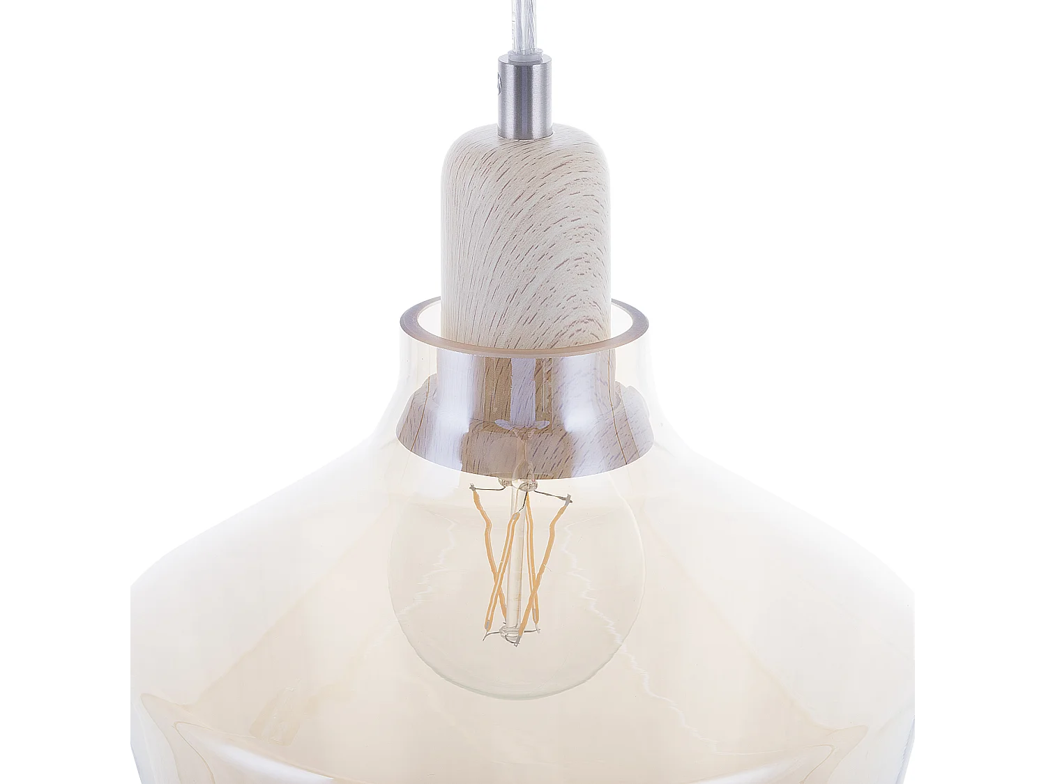 Lampadario SANTON Vetro Oro