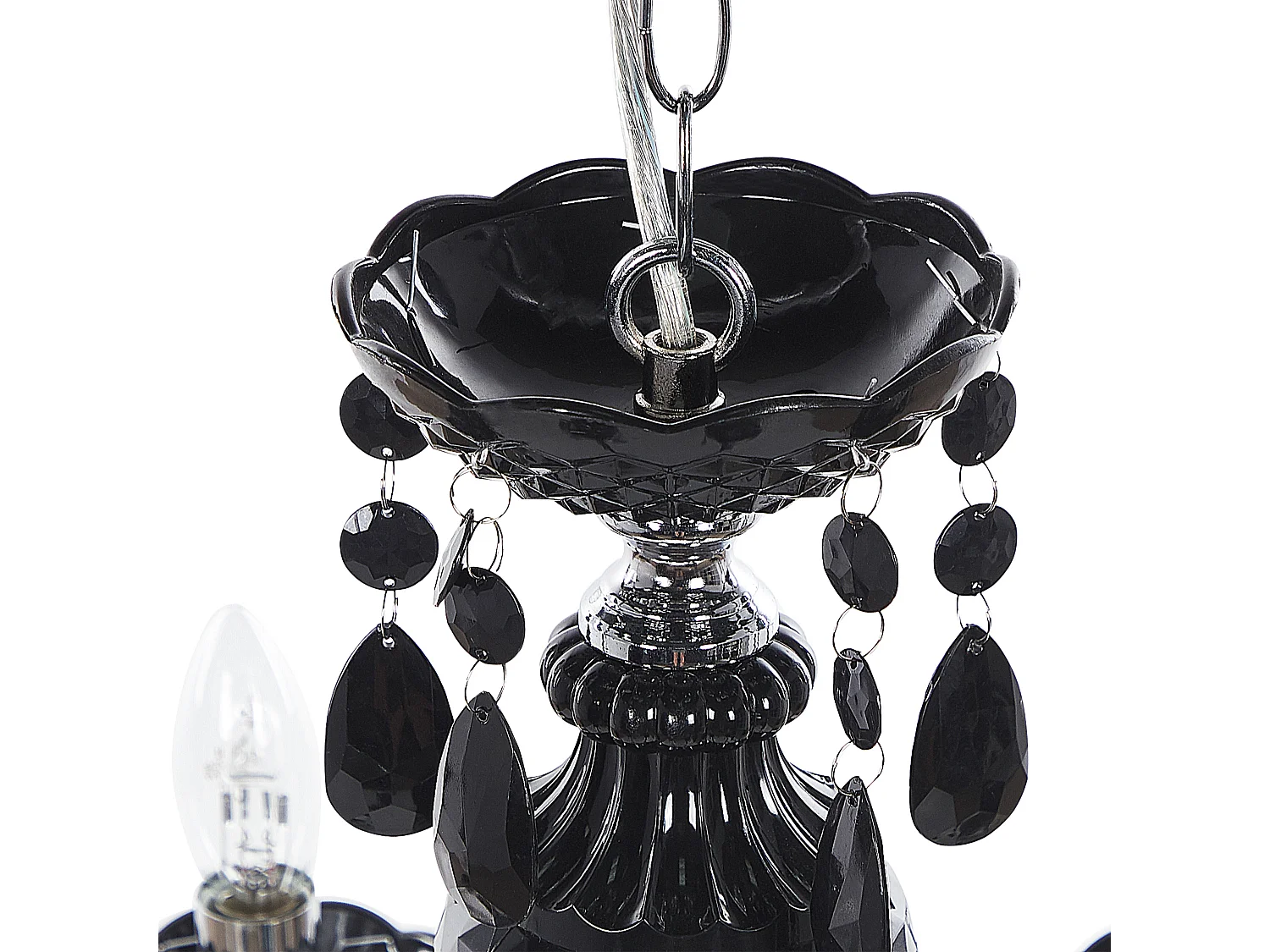 Kroonluchter KALANG L Zwart