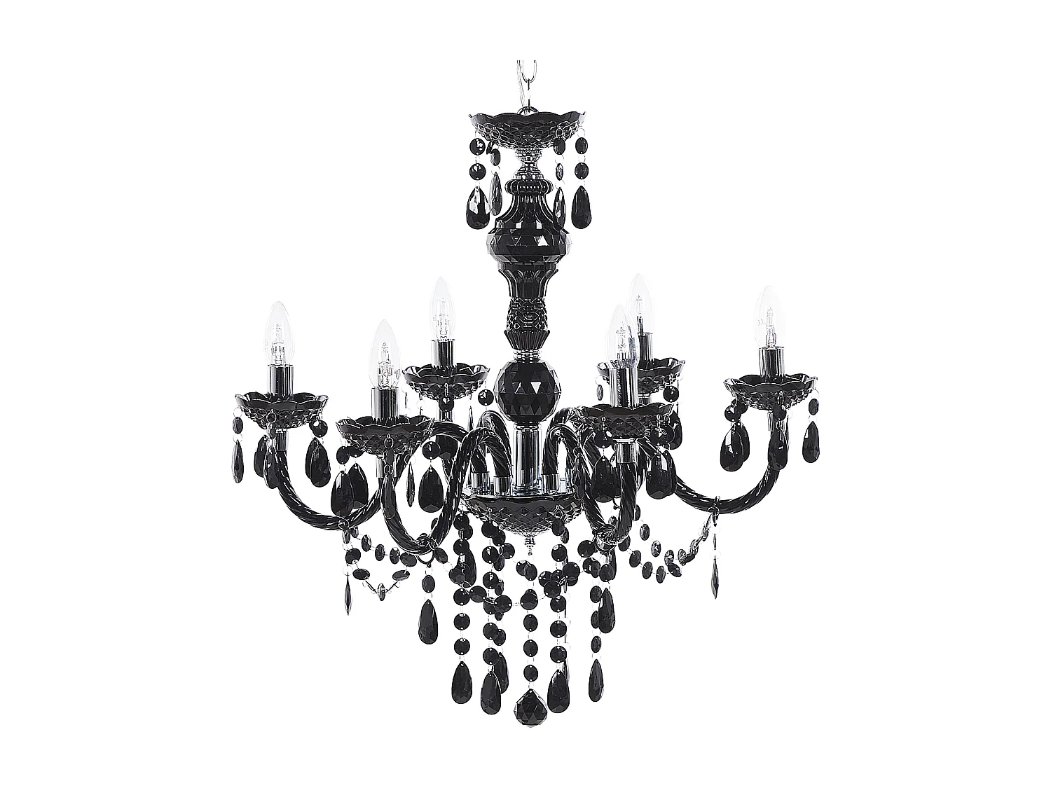 Kroonluchter KALANG L Zwart