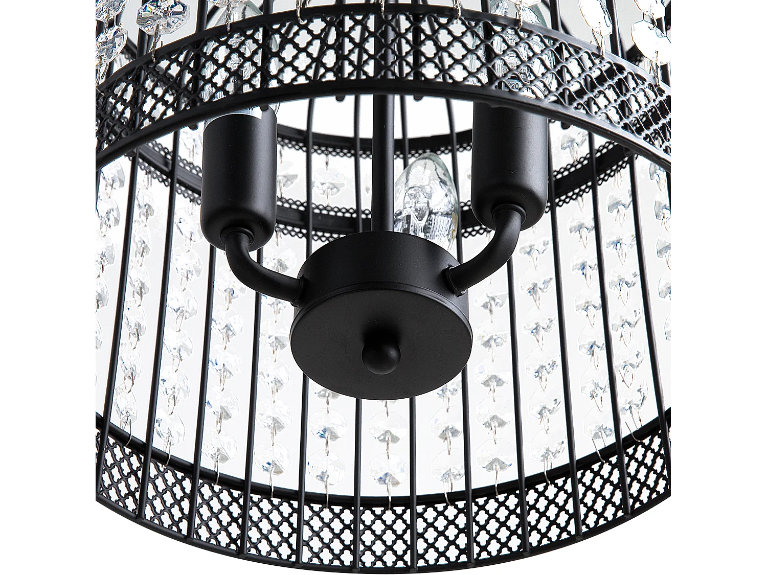 Lampe suspension CELON Métal Noir