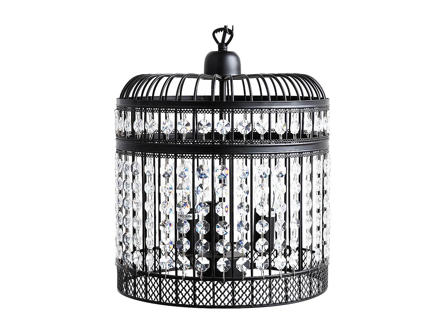 Candeeiro suspenso CELON Metal Preto