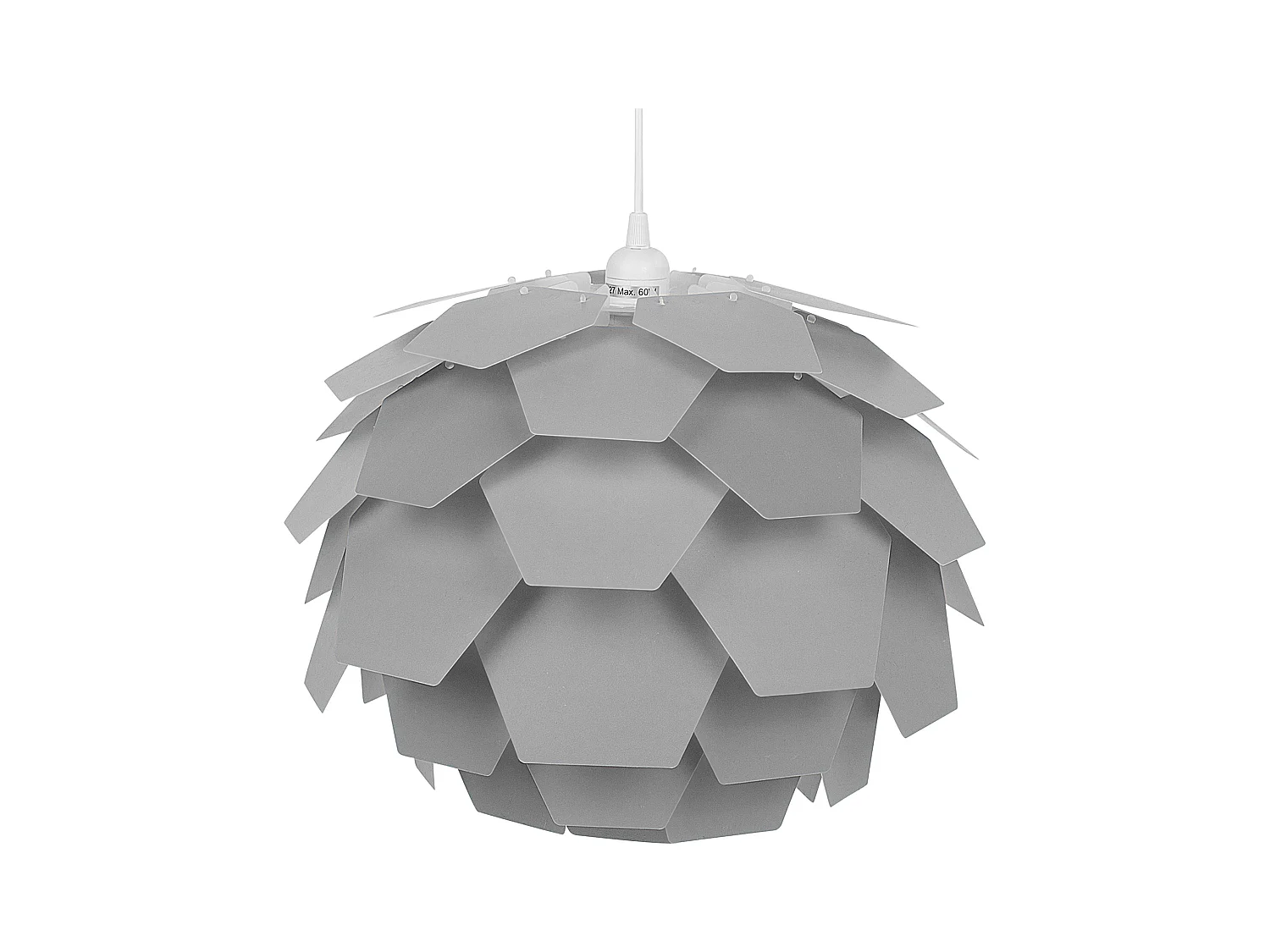 Lampe suspension SEGRE S Gris