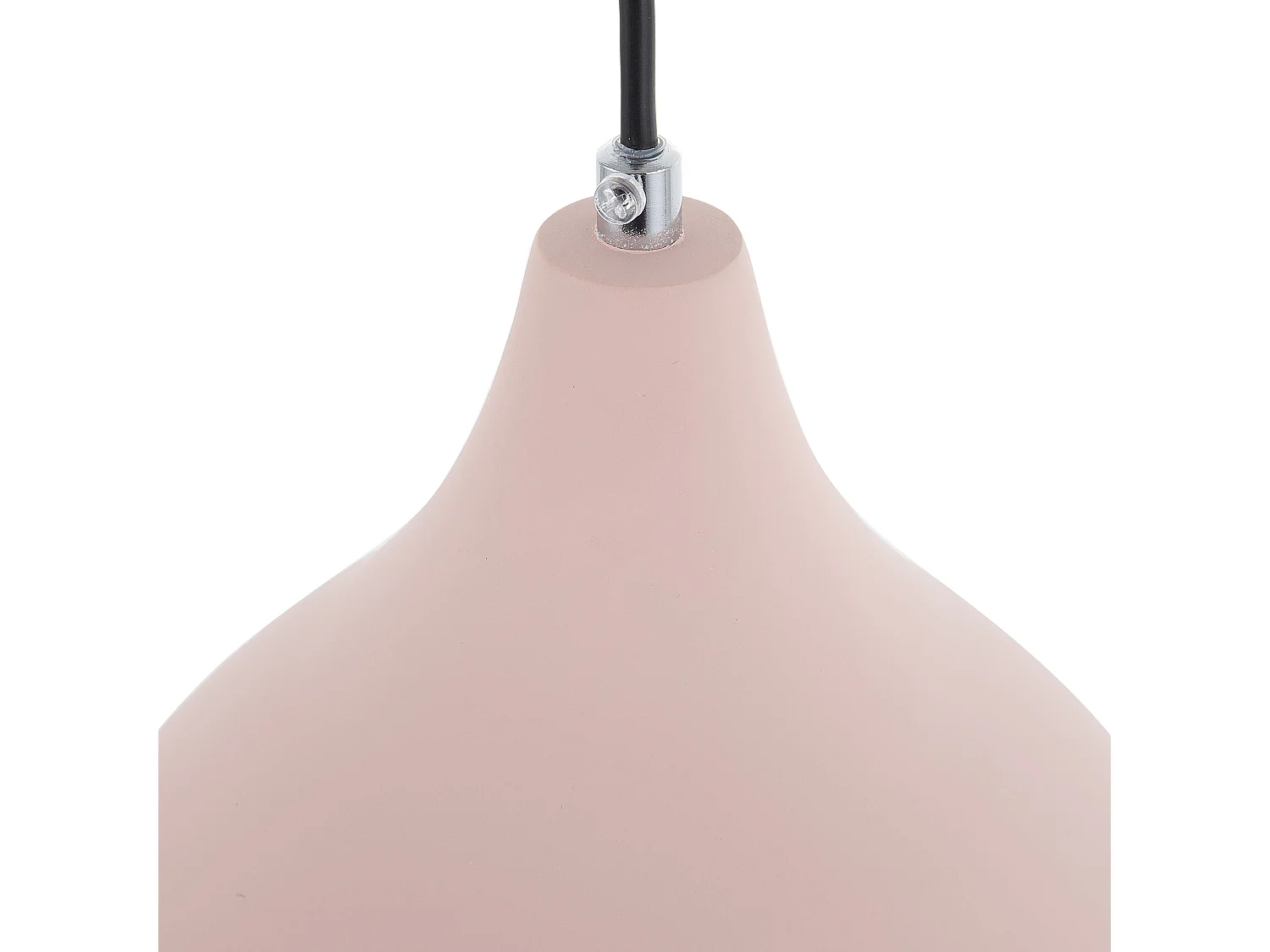 Lampe suspension LAMBRO Béton Rose