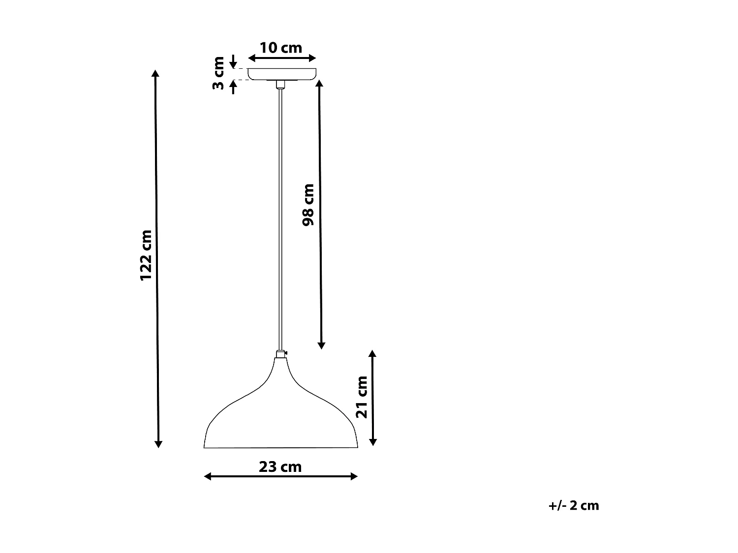 Lampe suspension LAMBRO Béton Rose